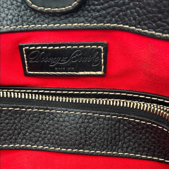 Dooney & Bourke Black Pebbled Leather Tote - Picture 9 of 15